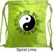 Yoga Yin Yang Trigrams Tie Dye Bag
