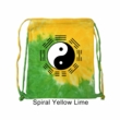 Yoga Yin Yang Trigrams Tie Dye Bag