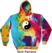Yoga Yin Yang Trigrams Tie Dye Hoodie