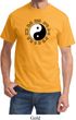 Yoga Ying Yang Trigrams Adult Shirt