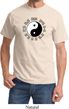 Yoga Ying Yang Trigrams Adult Shirt