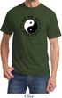 Yoga Ying Yang Trigrams Adult Shirt