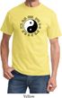 Yoga Ying Yang Trigrams Adult Shirt