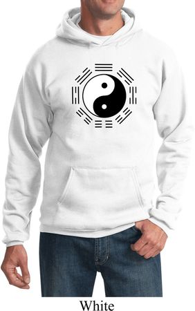 Yoga Ying Yang Trigrams Hoodie