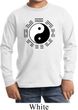 Yoga Ying Yang Trigrams Kids Long Sleeve Shirt