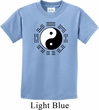 Yoga Ying Yang Trigrams Kids Shirt