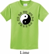 Yoga Ying Yang Trigrams Kids Shirt