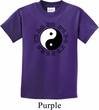 Yoga Ying Yang Trigrams Kids Shirt