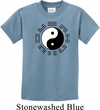Yoga Ying Yang Trigrams Kids Shirt