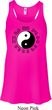 Yoga Ying Yang Trigrams Ladies Flowy Racerback Tanktop