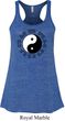 Yoga Ying Yang Trigrams Ladies Flowy Racerback Tanktop