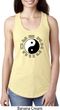 Yoga Ying Yang Trigrams Ladies Ideal Tank Top