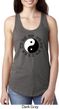 Yoga Ying Yang Trigrams Ladies Ideal Tank Top