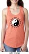 Yoga Ying Yang Trigrams Ladies Ideal Tank Top