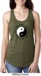 Yoga Ying Yang Trigrams Ladies Ideal Tank Top