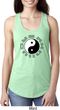 Yoga Ying Yang Trigrams Ladies Ideal Tank Top
