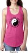 Yoga Ying Yang Trigrams Ladies Ideal Tank Top