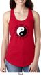 Yoga Ying Yang Trigrams Ladies Ideal Tank Top