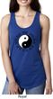 Yoga Ying Yang Trigrams Ladies Ideal Tank Top