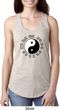 Yoga Ying Yang Trigrams Ladies Ideal Tank Top