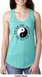 Yoga Ying Yang Trigrams Ladies Ideal Tank Top