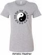 Yoga Ying Yang Trigrams Ladies Longer Length Shirt