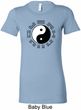 Yoga Ying Yang Trigrams Ladies Longer Length Shirt