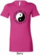 Yoga Ying Yang Trigrams Ladies Longer Length Shirt