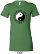 Yoga Ying Yang Trigrams Ladies Longer Length Shirt