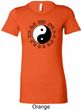 Yoga Ying Yang Trigrams Ladies Longer Length Shirt
