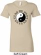 Yoga Ying Yang Trigrams Ladies Longer Length Shirt