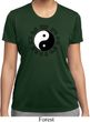 Yoga Ying Yang Trigrams Ladies Moisture Wicking Shirt