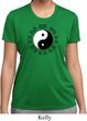 Yoga Ying Yang Trigrams Ladies Moisture Wicking Shirt