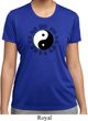 Yoga Ying Yang Trigrams Ladies Moisture Wicking Shirt