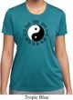 Yoga Ying Yang Trigrams Ladies Moisture Wicking Shirt