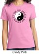 Yoga Ying Yang Trigrams Ladies Shirt