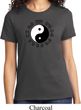 Yoga Ying Yang Trigrams Ladies Shirt