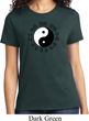 Yoga Ying Yang Trigrams Ladies Shirt