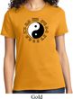 Yoga Ying Yang Trigrams Ladies Shirt
