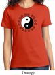 Yoga Ying Yang Trigrams Ladies Shirt