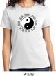 Yoga Ying Yang Trigrams Ladies Shirt