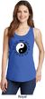 Yoga Ying Yang Trigrams Ladies Tank Top