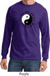 Yoga Ying Yang Trigrams Long Sleeve Shirt