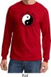 Yoga Ying Yang Trigrams Long Sleeve Shirt