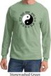 Yoga Ying Yang Trigrams Long Sleeve Shirt