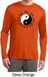 Yoga Ying Yang Trigrams Mens Moisture Wicking Long Sleeve Shirt