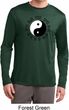Yoga Ying Yang Trigrams Mens Moisture Wicking Long Sleeve Shirt