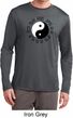 Yoga Ying Yang Trigrams Mens Moisture Wicking Long Sleeve Shirt