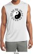 Yoga Ying Yang Trigrams Mens Sleeveless Moisture Wicking Shirt