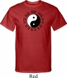 Yoga Ying Yang Trigrams Mens Tall Shirt